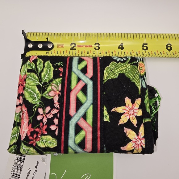 VERA BRADLEY "Botannica" Tri-fold‎ Wallet NWT -1262 - Picture 4 of 6